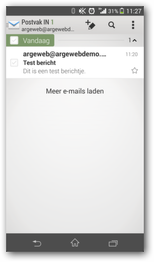 e-mailapplicatie